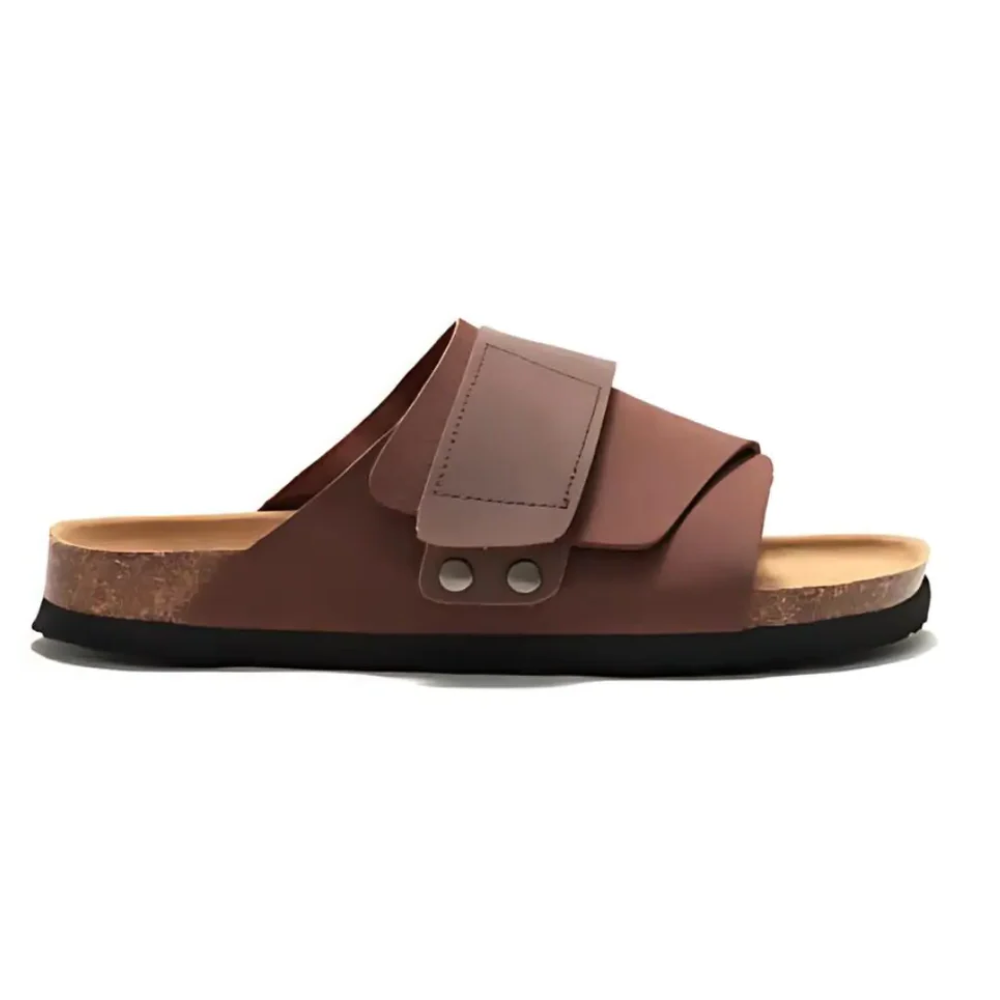 Sandale à bride large